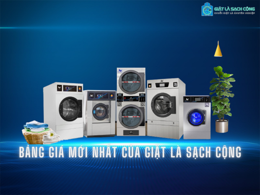 Bảng giá giặt là của Giặt Là Sạch Cộng mới nhất