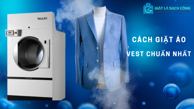 Cách giặt áo vest chuẩn nhất