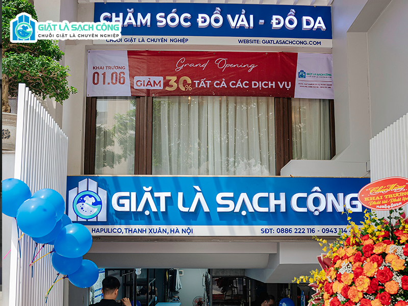 Giặt Là Sạch Cộng Hapulico, Thanh Xuân, Hà Nội